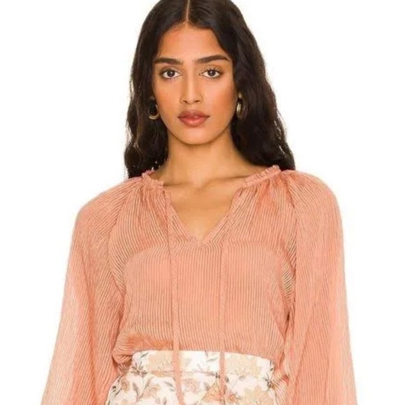 Minkpink,by UO, Women's Nerang Semi-Sheer Blouse - Gorgeous, EUC, Size Small - Picture 2 of 9